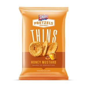 Snips Pretzels Thins Honey Mustard