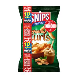 Snips Curls Peanut - Open & Win (100,000 LBP)
