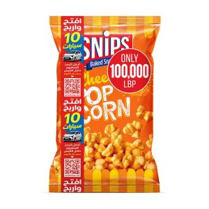 Snips Pop Corn Cheese - Open & Win (100,000 LBP)