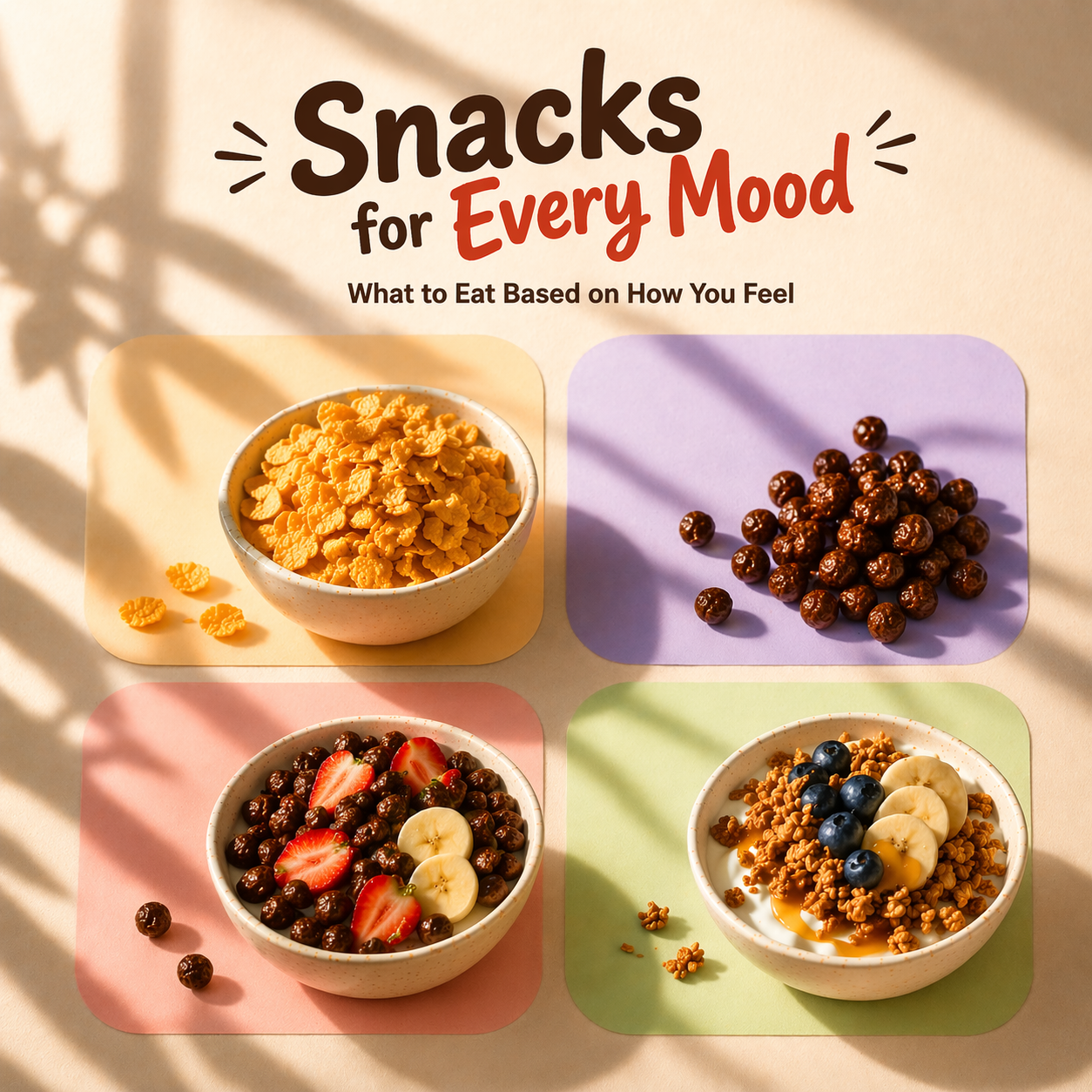 Snacks for Every Mood
