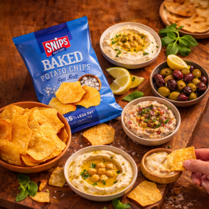 Snack Like a Local: Lebanese Twists on Snips Baked Chips