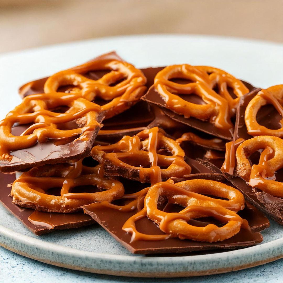 Choco-Caramel Knots