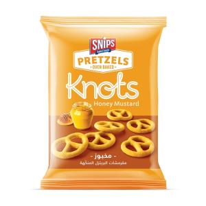 Snips Pretzels Knots Honey Mustard