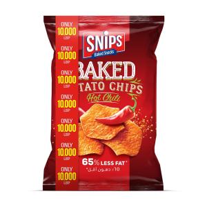 Baked Hot Chili Potato Chips - 10,000 LBP