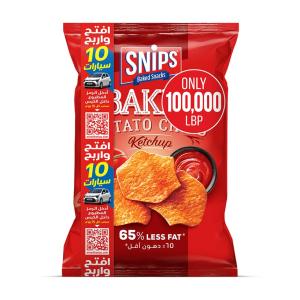 Snips Baked Ketchup - Open & Win (100,000LBP)