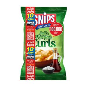 Snips Curls Salt & Vinegar - Open & Win