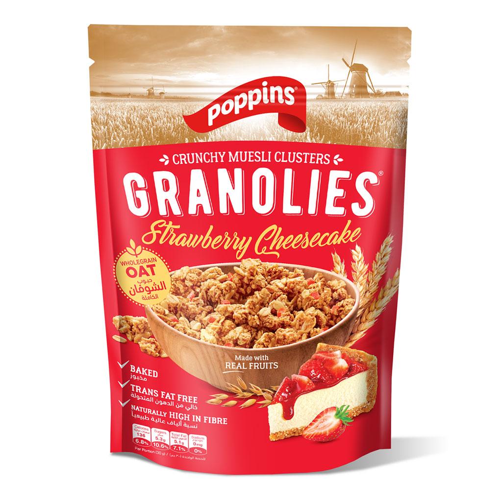Granolies Strawberry Cheesecake