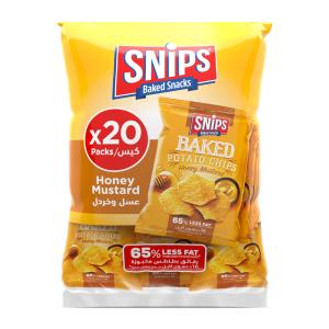 Baked Potato Chips - Honey Mustard (20 Packs)