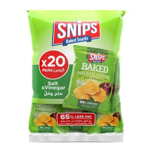 Baked Potato Chips - Salt & Vinegar (20 Packs)