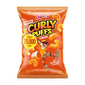 Tsipers Curly Puffs - Cheese (75,000 LBP)