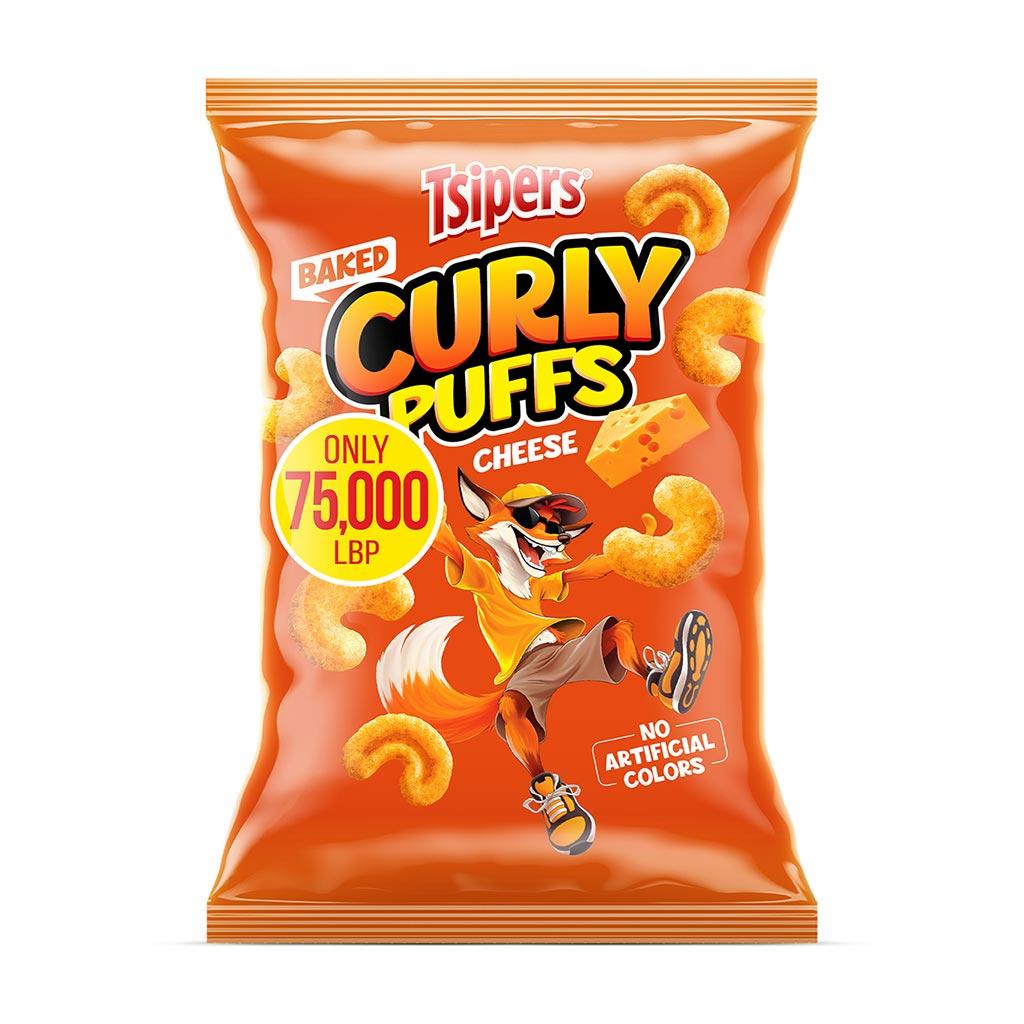 Tsipers Curly Puffs - Cheese (75,000 LBP)